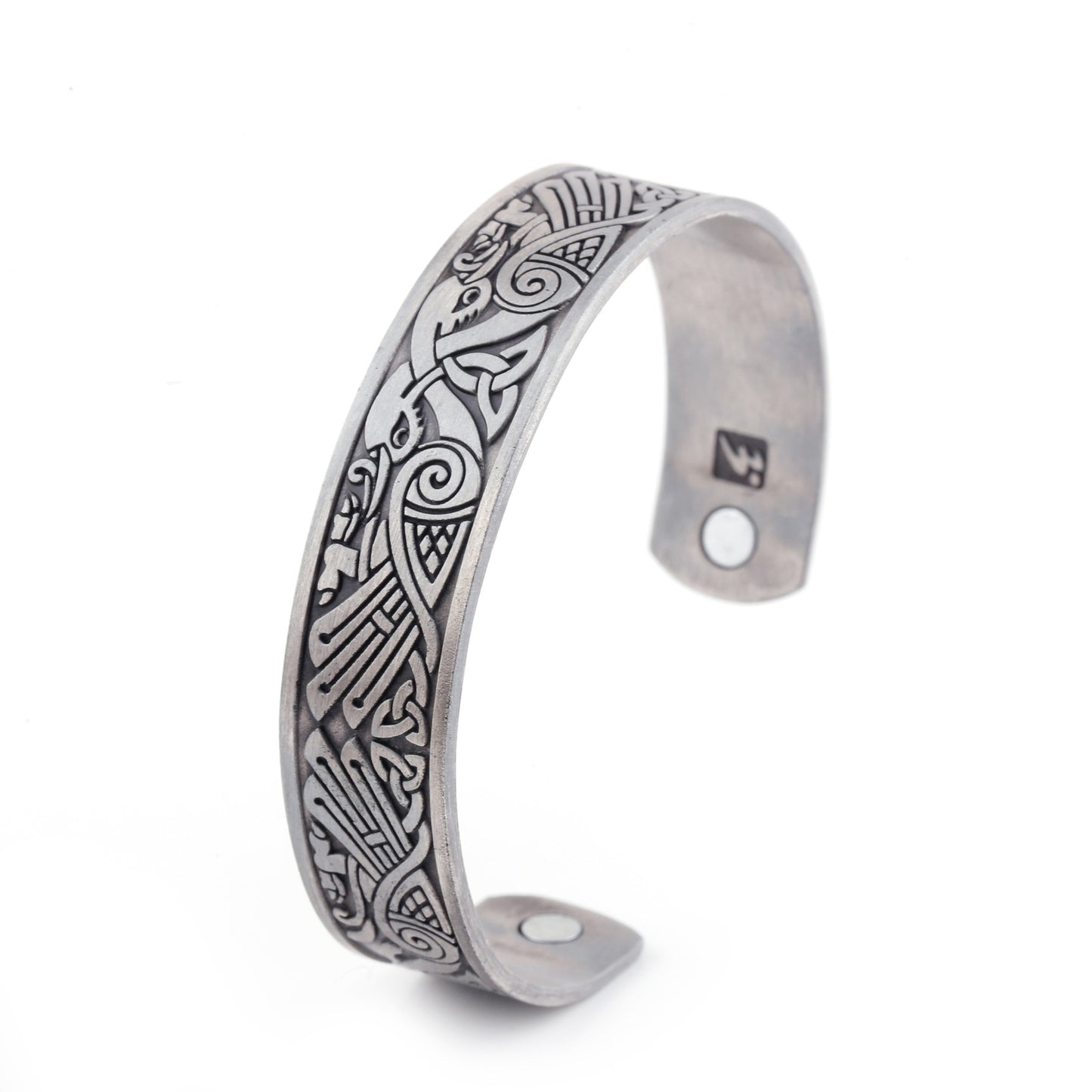 Nordic Totem Vikings More Than Lucky Tree Ancient Silver Ancient Gold Ancient Red Bracelet