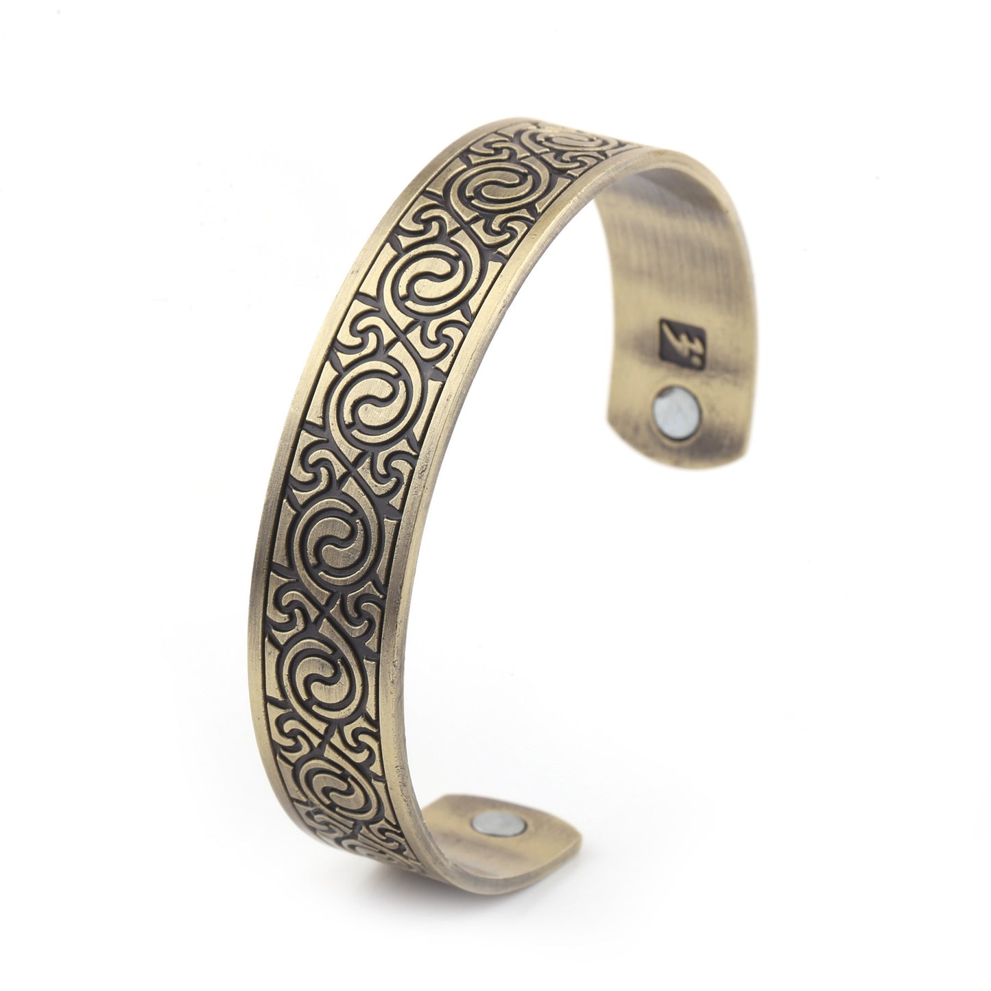 Nordic Totem Vikings More Than Lucky Tree Ancient Silver Ancient Gold Ancient Red Bracelet