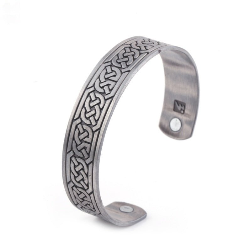 Nordic Totem Vikings More Than Lucky Tree Ancient Silver Ancient Gold Ancient Red Bracelet