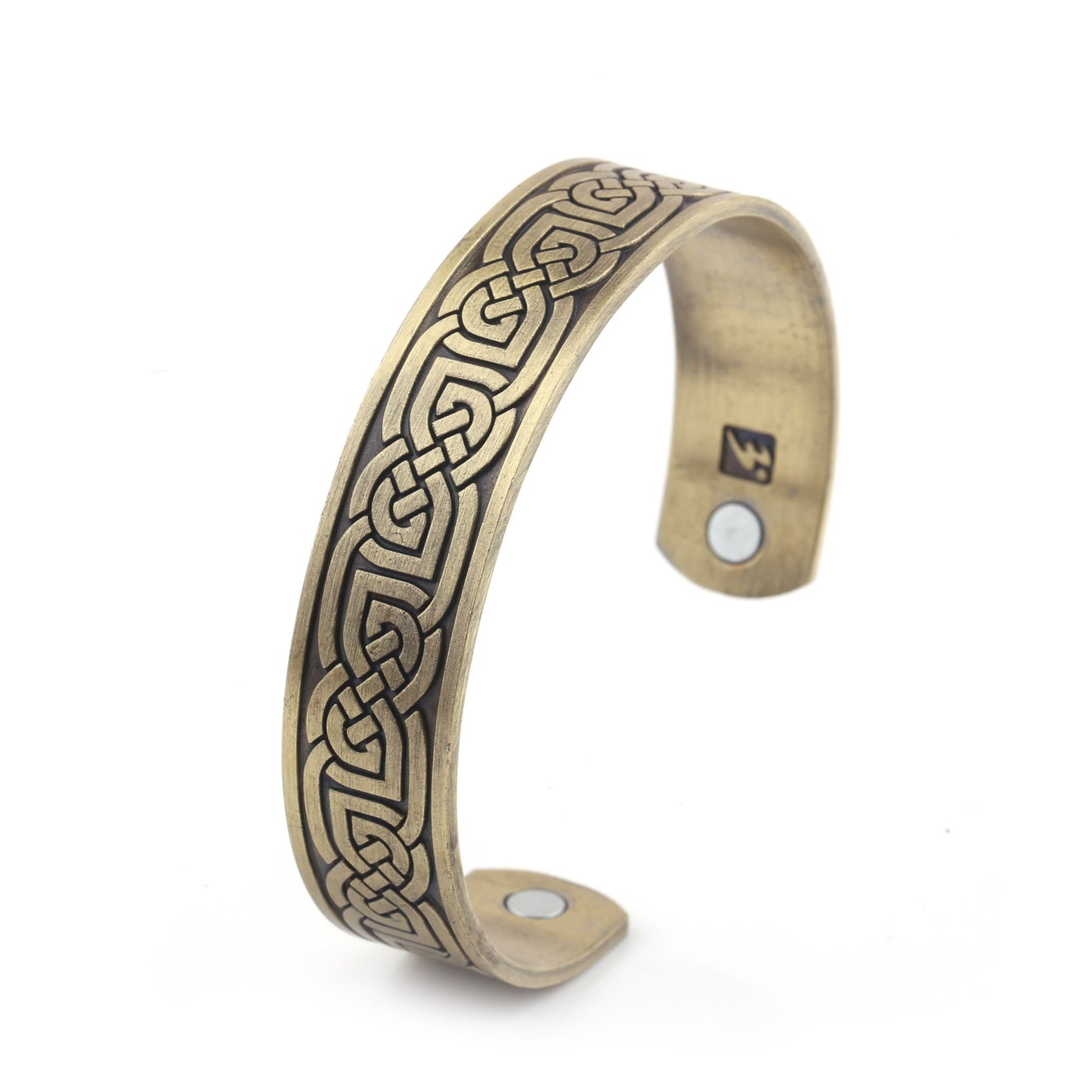 Nordic Totem Vikings More Than Lucky Tree Ancient Silver Ancient Gold Ancient Red Bracelet