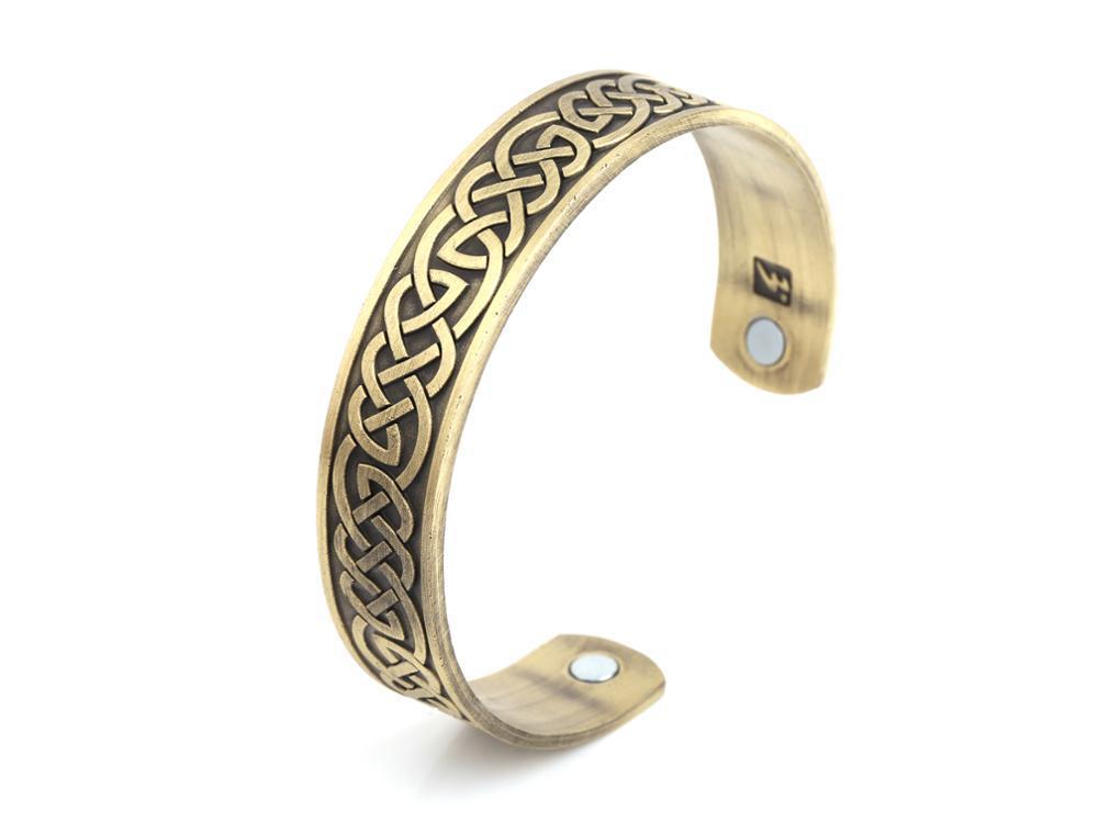 Nordic Totem Vikings More Than Lucky Tree Ancient Silver Ancient Gold Ancient Red Bracelet