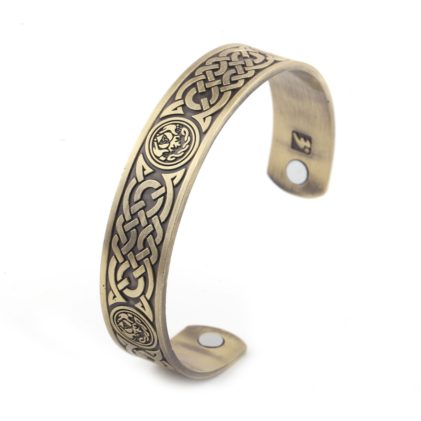 Nordic Totem Vikings More Than Lucky Tree Ancient Silver Ancient Gold Ancient Red Bracelet