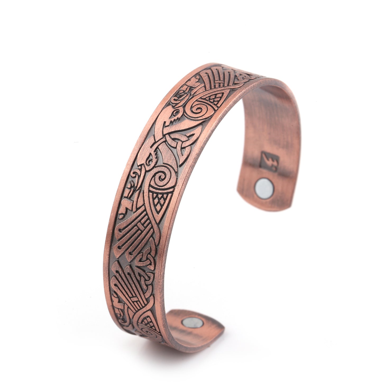Nordic Totem Vikings More Than Lucky Tree Ancient Silver Ancient Gold Ancient Red Bracelet