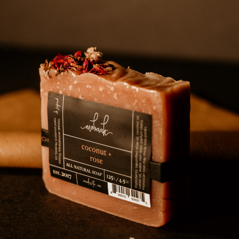 Coconut + Rose Soap
