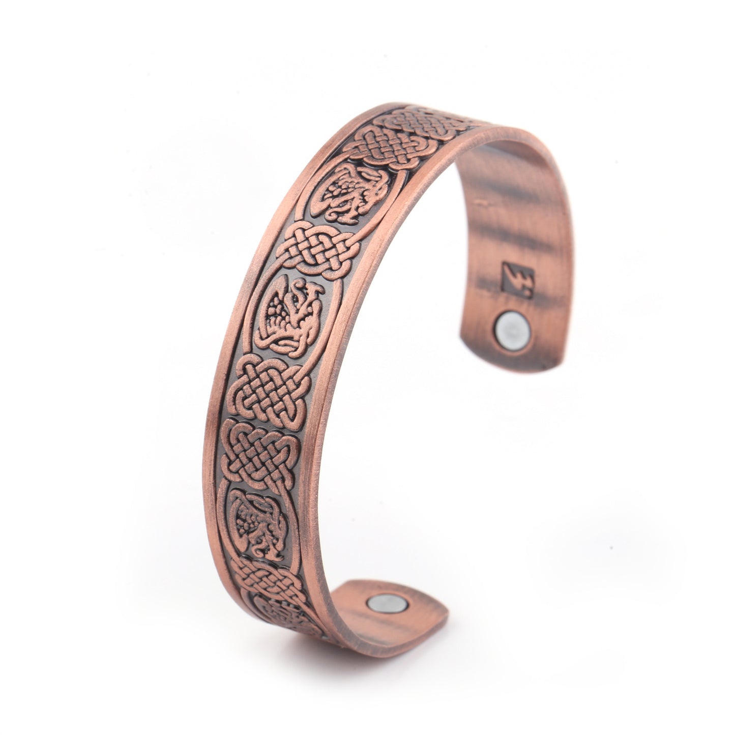Nordic Totem Vikings More Than Lucky Tree Ancient Silver Ancient Gold Ancient Red Bracelet