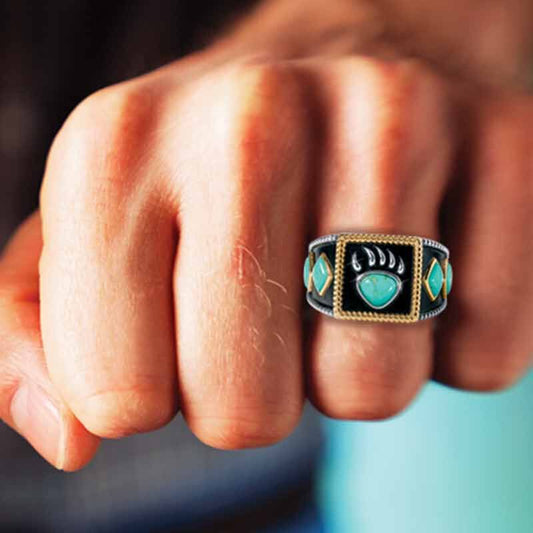 Legend Of Bear Claw Man's Ring Viking Warrior