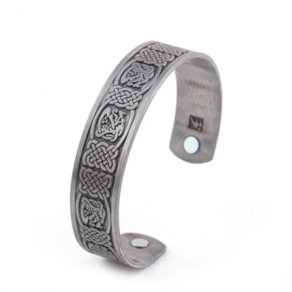 Nordic Totem Vikings More Than Lucky Tree Ancient Silver Ancient Gold Ancient Red Bracelet