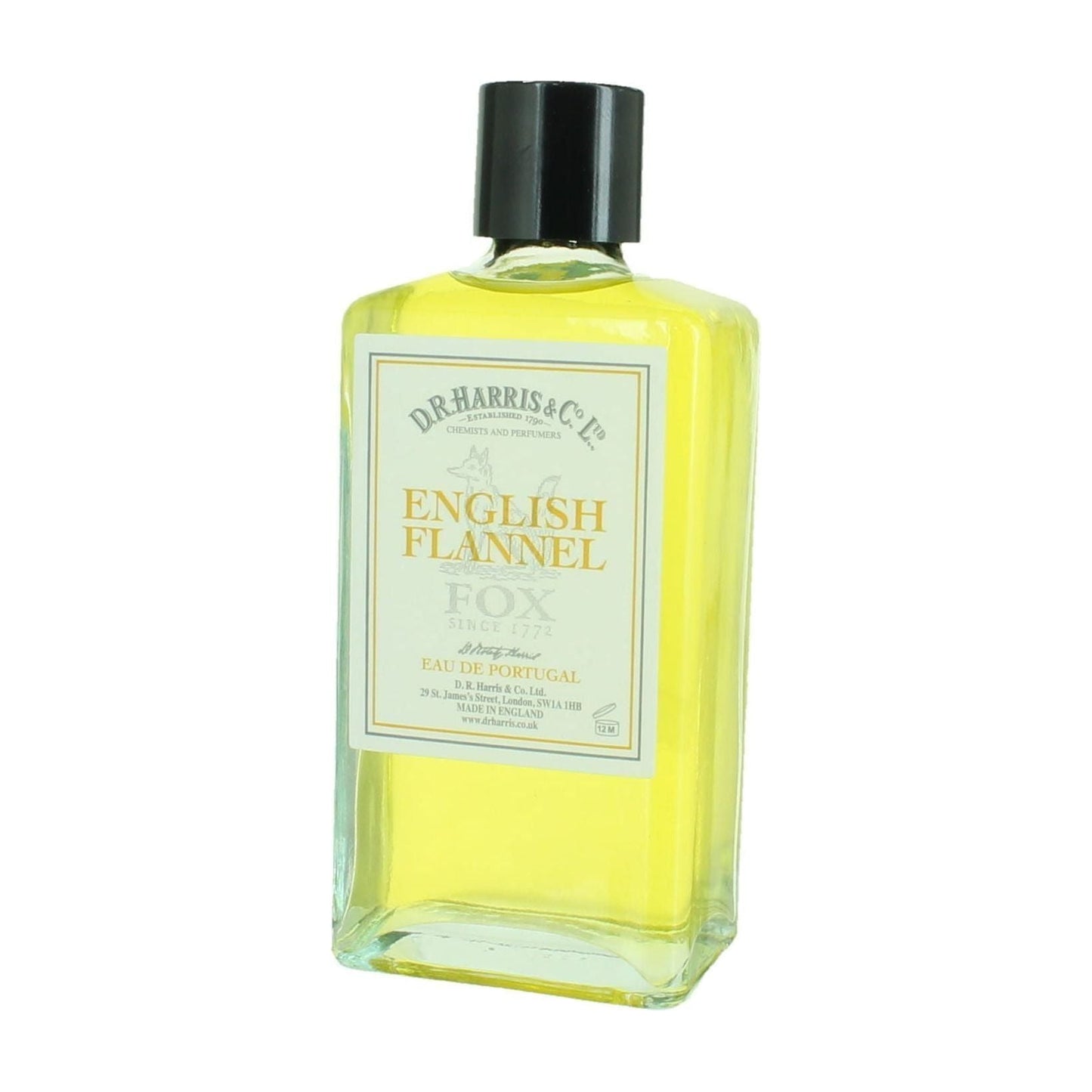 D.R. Harris & Co English Flannel Eau De Portugal Cologne 50ml