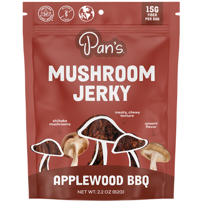 Applewood BBQ Mushroom Jerky
