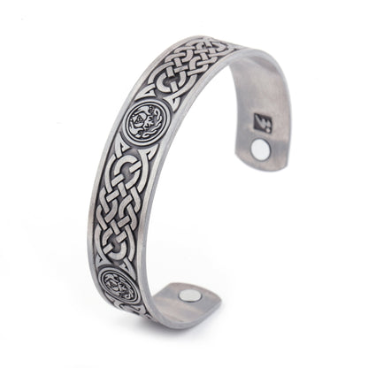 Nordic Totem Vikings More Than Lucky Tree Ancient Silver Ancient Gold Ancient Red Bracelet
