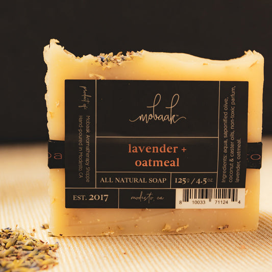 Lavender + Oatmeal  Soap